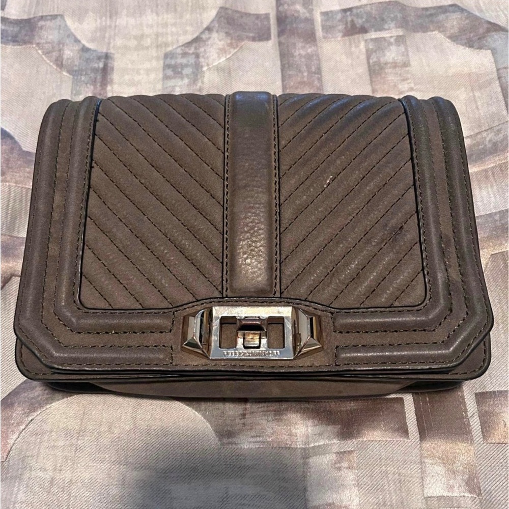 Rebecca Minkoff Stylish Brown Quilted Women's Bag
